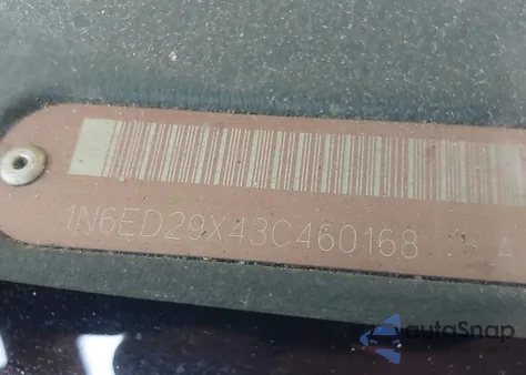 2003 Nissan Frontier Xe-V6 z USA, uszkodzony, nr VIN 1N6ED29X43C460168